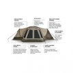 ZE22 0176601 Zempire Aerodome III PRO oppompbare tunnel / dome tent